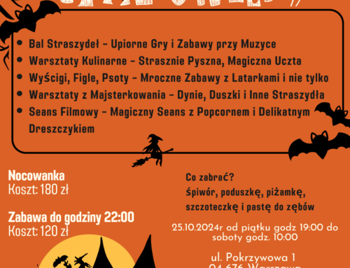 Halloween – strasznie fajna nocowanka