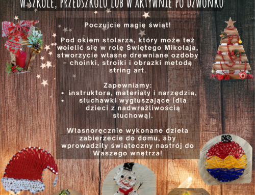 🎄✨ Świąteczne Warsztaty Stolarskie! ✨🎄